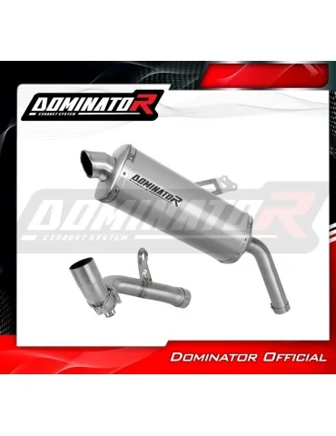 Silencieux slip-on Dominator P7 Titane pour BMW F750GS (2016-2020)