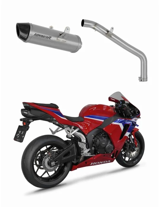 Silencieux slip-on Dominator HP2 Titane pour Honda CBR 600RR 2013-2025, vue 1