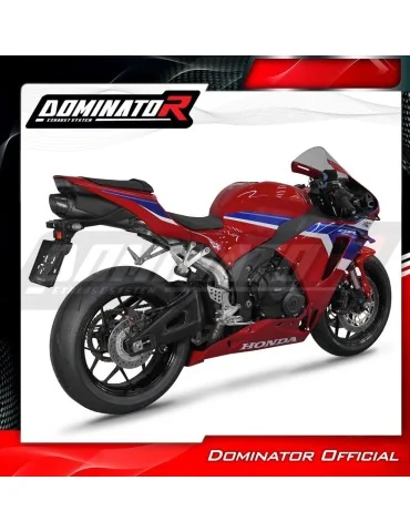 Silencieux slip-on Dominator HP2 Titane pour Honda CBR 600RR (2013-2025)