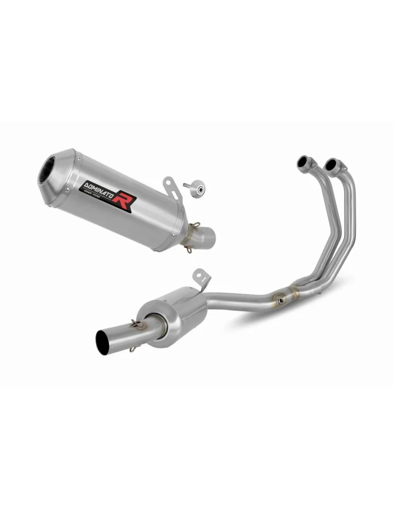 Ligne d'échappement complète inox Dominator OV G2 pour Yamaha MT-03 (2020-2023) - réf. YA149DEXA