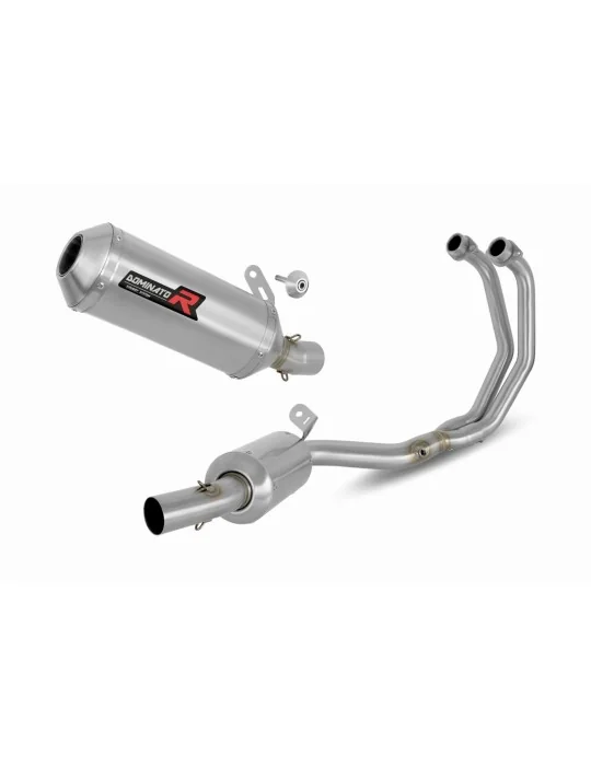 Ligne d'échappement complète inox Dominator OV G2 pour Yamaha MT-03 2020-2023, vue 1