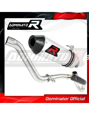 Ligne d'échappement complète inox Dominator MX2 pour Honda CRF 250 L (2012-2016)