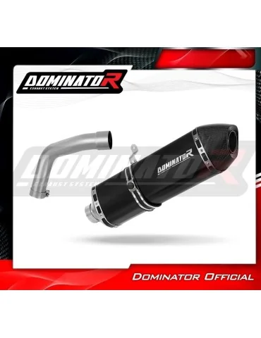Silencieux slip-on Dominator HP7 Noir pour Yamaha XT 1200Z Super Tenere (2010-2016)