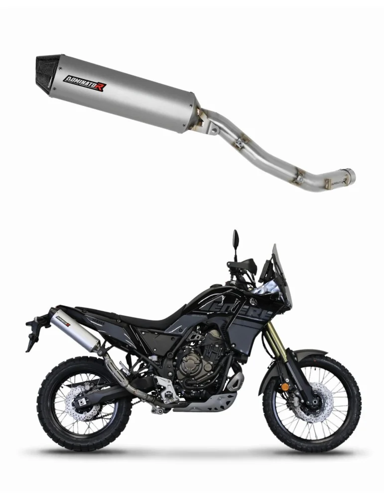 Silencieux slip-on Dominator MX2 pour Yamaha Tenere 700 (2021-2024)