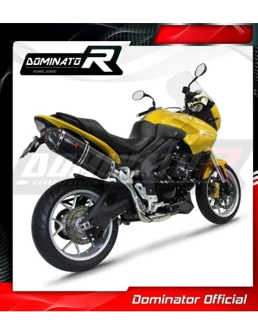 Silencieux slip-on Dominator HP7 Noir pour Triumph Tiger 1050 (2006-2012)