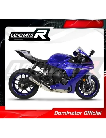 Décatalyseur inox Dominator GP3 pour Yamaha YZF R1 1000 RN49 2017-2019