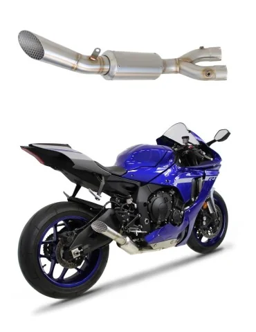 Décatalyseur inox Dominator GP3 pour Yamaha YZF R1 1000 RN32 2015-2016