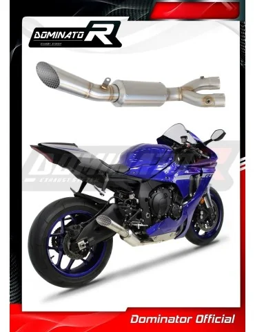Décatalyseur inox Dominator GP3 pour Yamaha YZF R1 1000 RN32 2015-2016