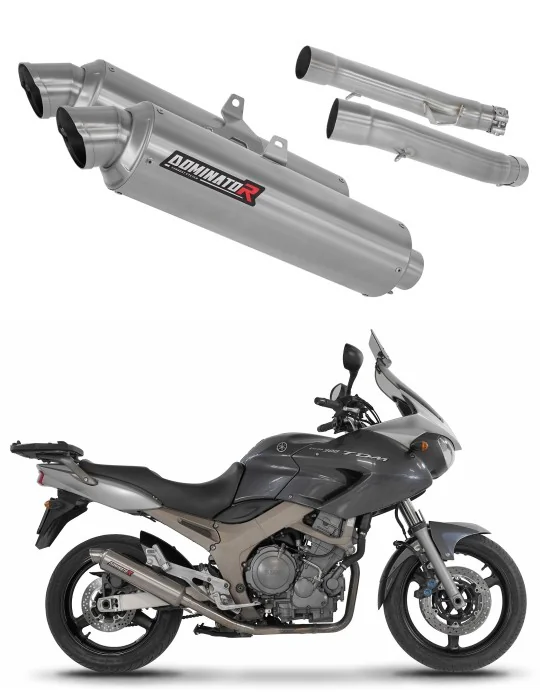 Silencieux slip-on Dominator GPF pour Yamaha TDM 900 2002-2013, vue 1