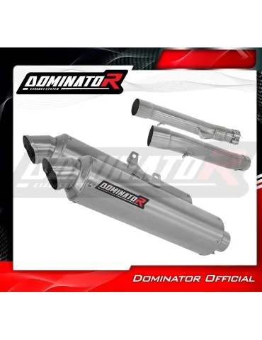 Silencieux slip-on Dominator GPF pour Yamaha TDM 900 (2002-2013)