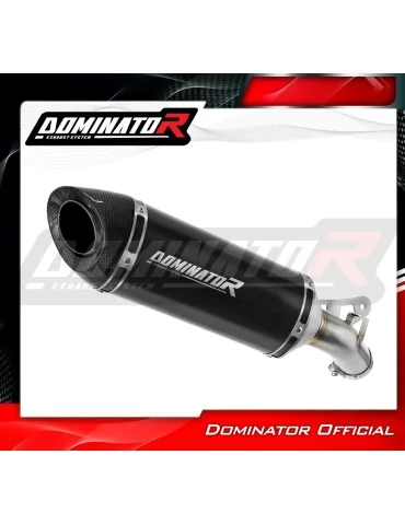 Silencieux slip-on Dominator HP8 Noir pour Suzuki GSX-S 1000 GX (2024)