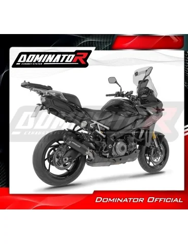 Silencieux slip-on Dominator HP8 Noir pour Suzuki GSX-S 1000 GX (2024)