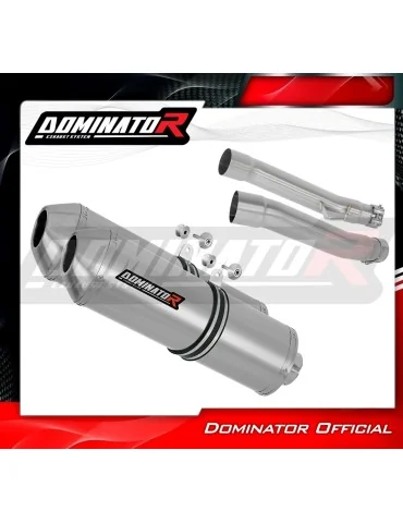 Silencieux slip-on Dominator OVR pour Yamaha TDM 900 (2002-2013)