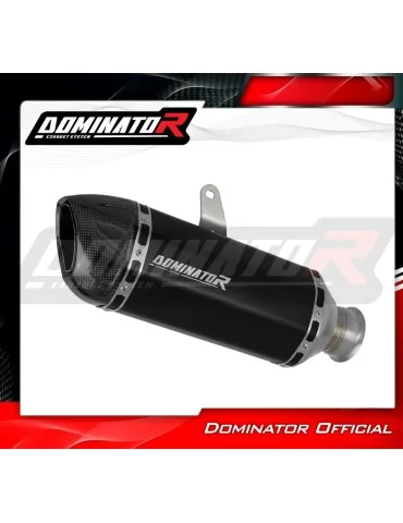 Silencieux slip-on Dominator HP1 Noir pour KTM 1290 Super Duke GT (2016-2024)