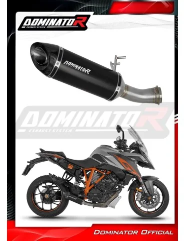 Silencieux slip-on Dominator HP8 Noir pour KTM 1290 Super Duke GT (2016-2024)