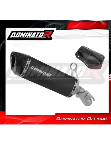Silencieux slip-on Dominator HP6 Noir pour BMW S1000XR (2020-2026)