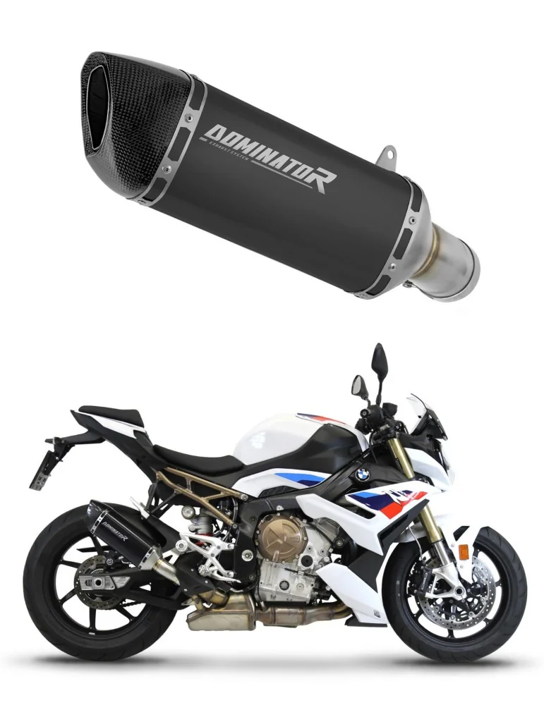 Silencieux slip-on Dominator HP6 Noir pour BMW M1000R (2022-2026)