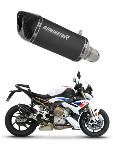 Silencieux slip-on Dominator HP6 Noir pour BMW S1000R (2021-2026)
