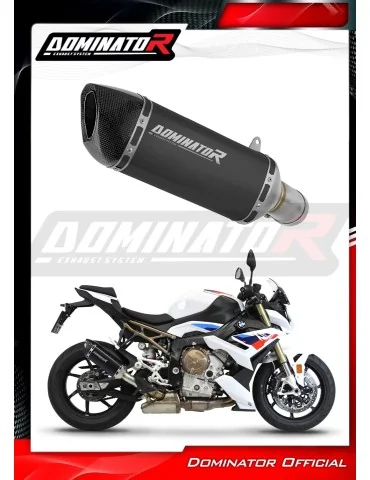 Silencieux slip-on Dominator HP6 Noir pour BMW S1000R (2021-2026)