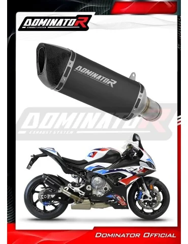 Silencieux slip-on Dominator HP6 Noir pour BMW S1000RR (2019-2026)