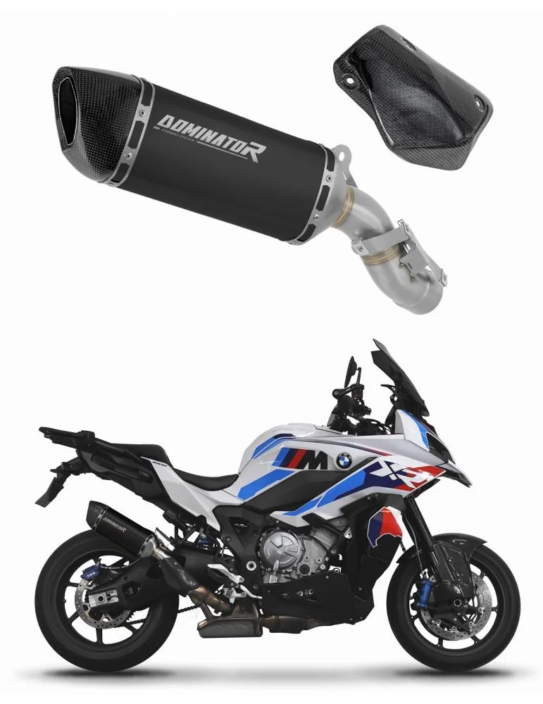 Silencieux slip-on Dominator HP6 Noir pour BMW M1000XR (2020-2026)