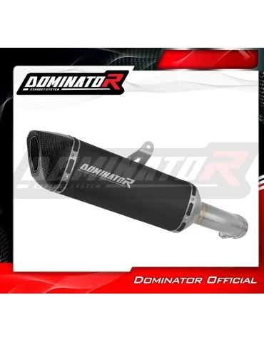 Silencieux slip-on Dominator HP6 Noir pour Honda CB 750 Hornet (2023)