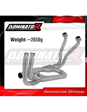 Collecteur d'échappement inox Dominator pour Honda VFR 1200X Crosstourer (2012-2020)