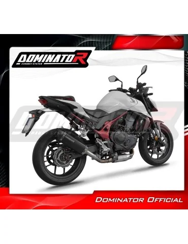 Silencieux slip-on Dominator HP6 Noir pour Honda CB 750 Hornet (2024-2025)