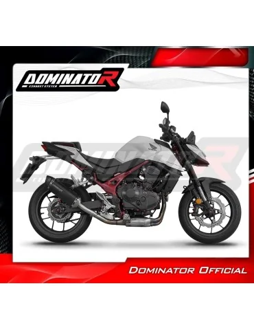 Silencieux slip-on Dominator HP6 Noir pour Honda CB 750 Hornet (2024-2025)