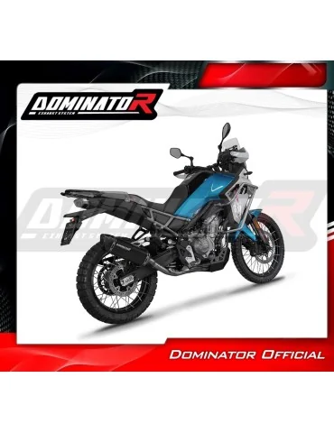 Silencieux slip-on Dominator HP6 Noir pour CF Moto 450 MT (2025-2026)