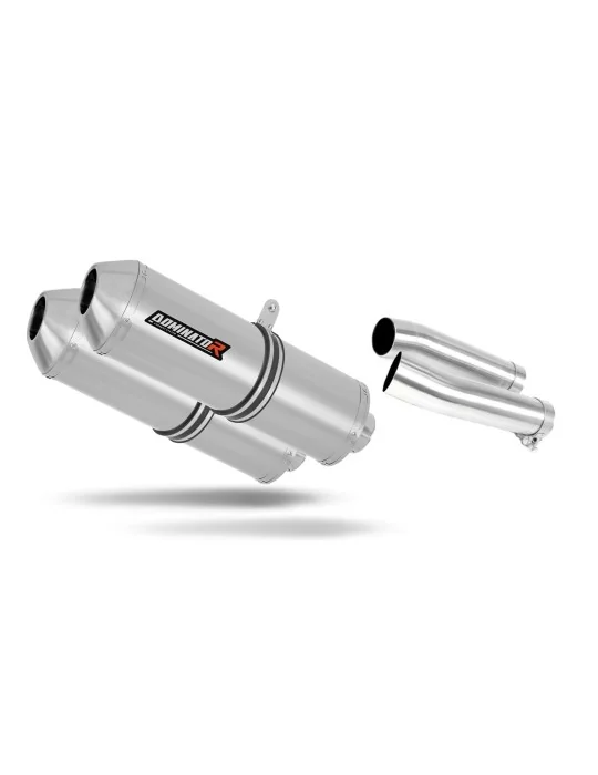 Silencieux slip-on Dominator OVR pour Aprilia RSV 1000 R 2004-2009, vue 1