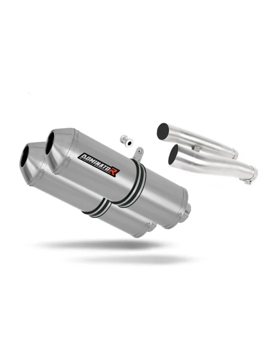 Silencieux slip-on Dominator OVR pour Kawasaki ZZR 1200 2002-2005, vue 1