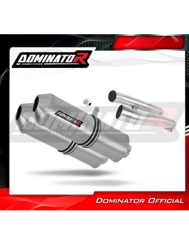 Silencieux slip-on Dominator OVR pour Kawasaki ZZR 1200 (2002-2005)