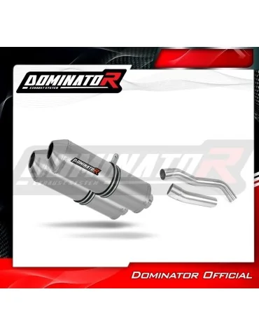Silencieux slip-on homologué Dominator OVR pour Kawasaki Z1000 (2007-2009)