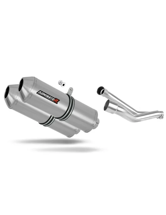 Silencieux slip-on Dominator OVR pour Aprilia Pegaso 650 GA 1992-1996, vue 1