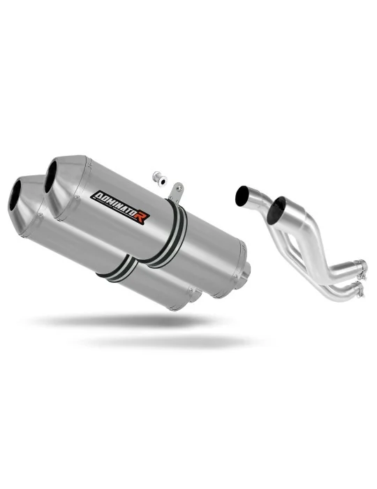 Silencieux slip-on Dominator OVR pour Aprilia Pegaso 650 Strada 2007-2010, vue 1