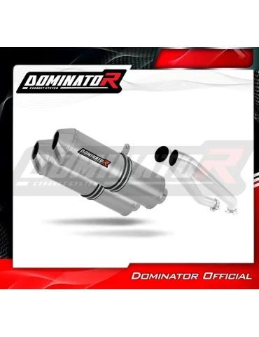 Silencieux slip-on homologué Dominator OVR pour Kawasaki Z1000 (2003-2006)