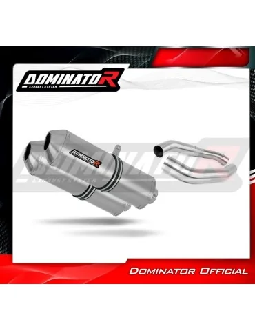 Silencieux slip-on Dominator OVR pour Honda CBR 1000F Dual (1988-2000)