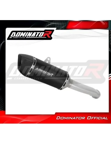 Silencieux slip-on Dominator HP6 Noir pour Honda CBR 1000RR-R Fireblade / SP (2020-2024)