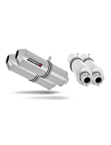 Silencieux slip-on Dominator OVR pour KTM 990 SMT Supermoto Touring