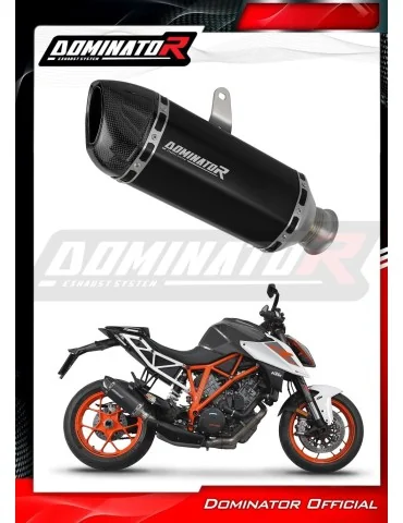 Silencieux slip-on Dominator HP1 Noir pour KTM 1290 Super Duke / R (2017-2019)
