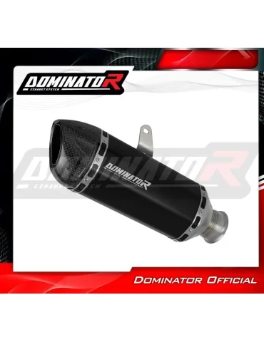 Silencieux slip-on Dominator HP1 Noir pour KTM 1290 Super Duke / R (2017-2019)