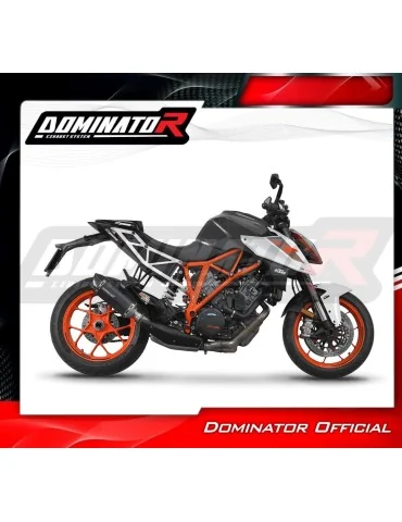 Silencieux slip-on Dominator HP1 Noir pour KTM 1290 Super Duke / R (2017-2019)