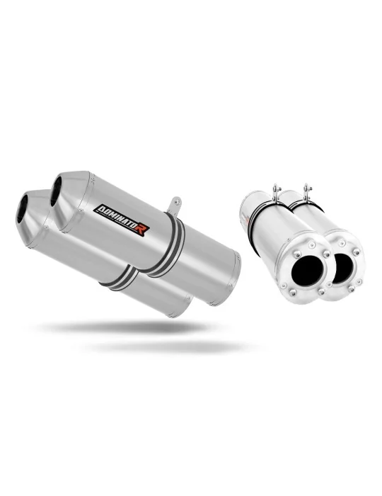 Silencieux bolt-on Dominator OVR pour Suzuki TL 1000 S 1997-2000, vue 1