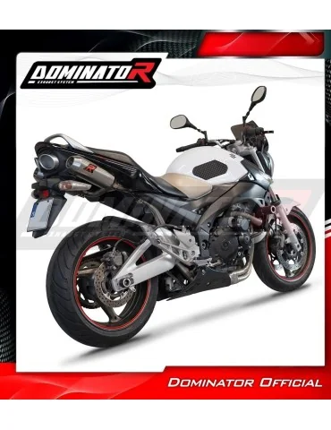 Silencieux slip-on Dominator OV G2 pour Suzuki GSR 600 (2006-2011)
