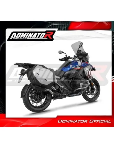 Silencieux slip-on Dominator HP6 Noir pour BMW R1300GS (2024-2025)