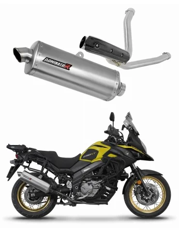 Silencieux slip-on Dominator P7 pour Suzuki DL 650 V-Strom (2017-2025)