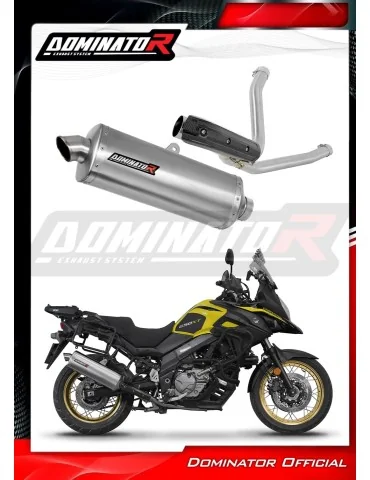 Silencieux slip-on Dominator P7 pour Suzuki DL 650 V-Strom (2017-2025)