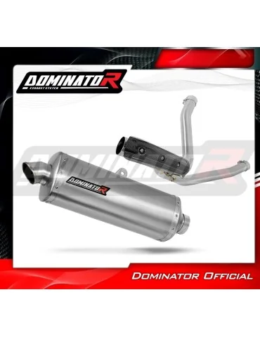 Silencieux slip-on Dominator P7 pour Suzuki DL 650 V-Strom (2017-2025)