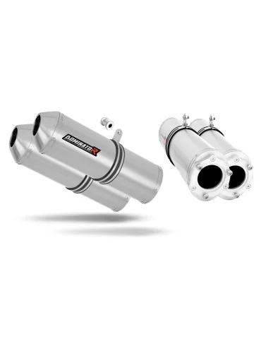 Silencieux bolt-on Dominator OVR pour Suzuki GSXR 1300 Hayabusa (1999-2007)